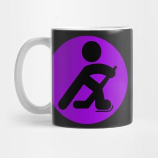 HOCKEY PLAYER SILHOUETTE Mug